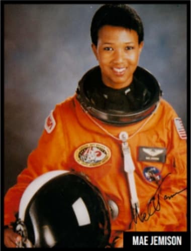 Dr. Mae Jemison — first African American woman in space